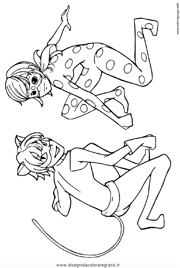 Disegno Miraculous Ladybug Personaggio Cartone Animato Da Colorare