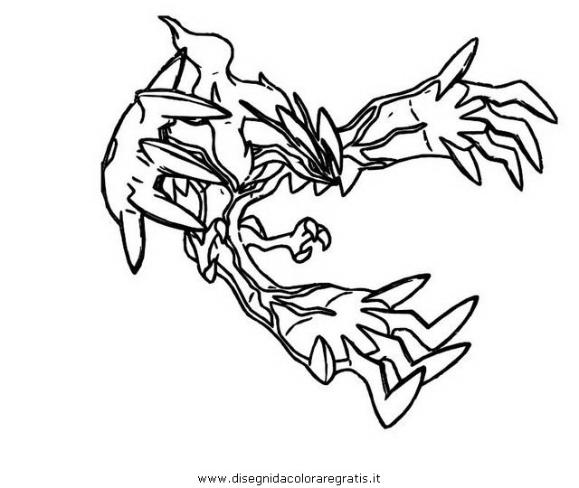 yveltal pokemon coloring pages - photo #3