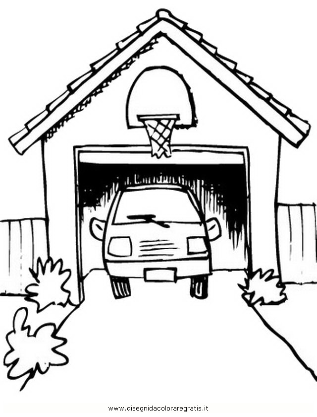 garage coloring pages printable - photo #12