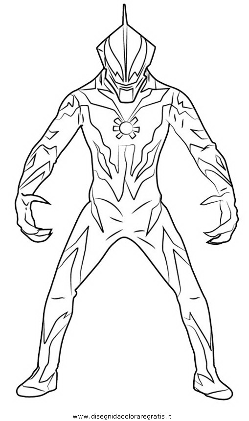 Disegno Ultraman-Belial: misti da colorare