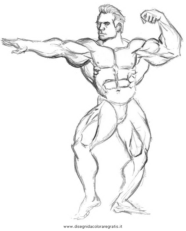 how cartoon to draw abs persone colorare da 29 categoria Disegno muscoli